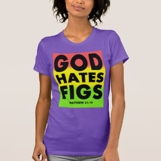 Gott-Hass-Feigen Westboro Parodie T-Shirt
