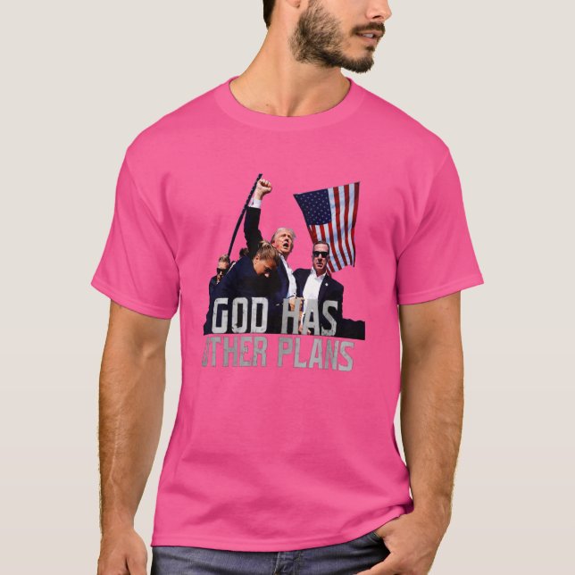 Gott hat andere Pläne Legenden nie Die Kampf T-Shirt (Vorderseite)