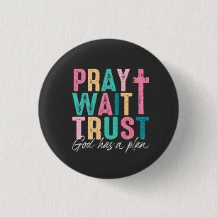 Gott hat einen Plan Button