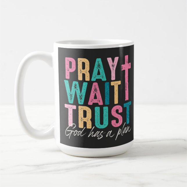 Gott hat einen Plan Kaffeetasse (Links)