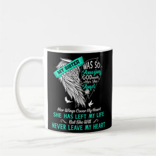 Gott hat meine Schwester im Himmel in Erinnerung z Kaffeetasse