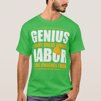 Gott hat Set Arbeitskraft Erholung als Tagesnacht  T-Shirt
