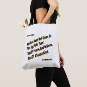 Gott hat uns den Geist der Angst nicht gegeben Tasche