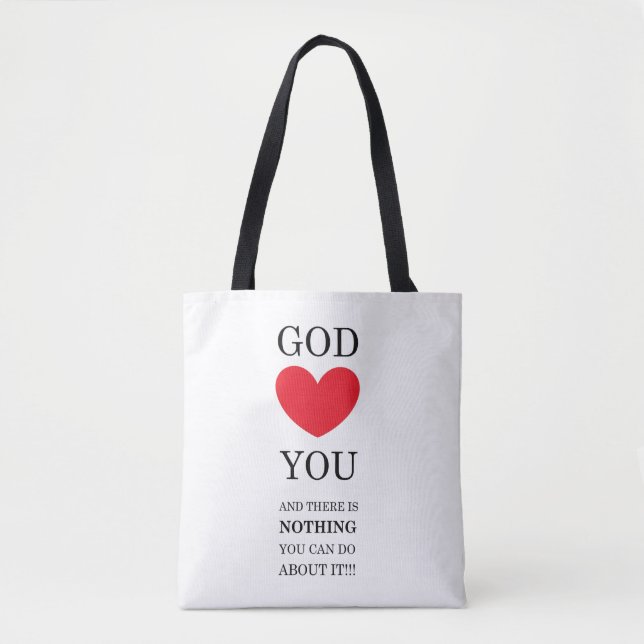 Gott Herz Sie Tasche (Vorderseite)