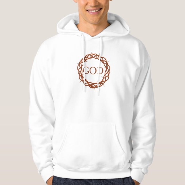 Gott Hoodie (Vorderseite)