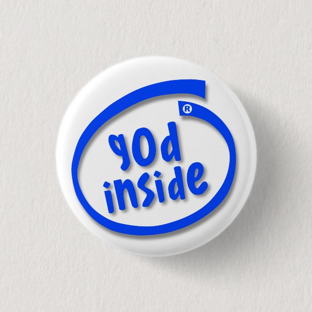 Gott Innen Button (Vorderseite)