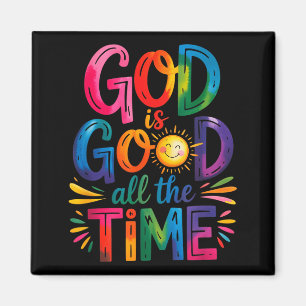 Gott ist allezeit gut Jesus Christus Christliches  Magnet
