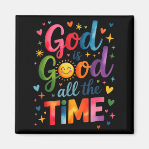 Gott ist allezeit gut Jesus Christus Christliches  Magnet