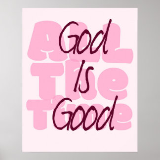 Gott ist allezeit gut poster