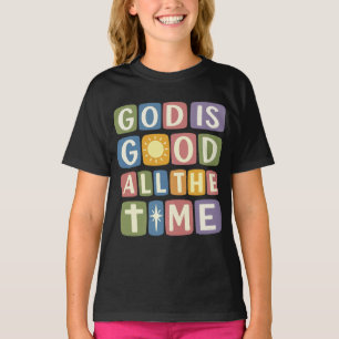 Gott ist allezeit gut Retro Glaube T-Shirt