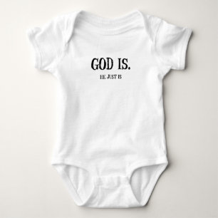 GOTT IST Baby Body Anzug Baby Strampler