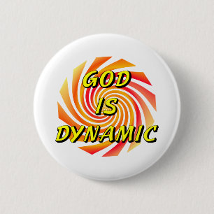 Gott ist Christlich Button