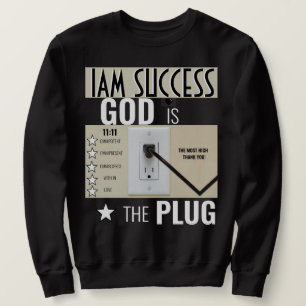 GOTT IST DER ANSCHLUSS SWEATSHIRT