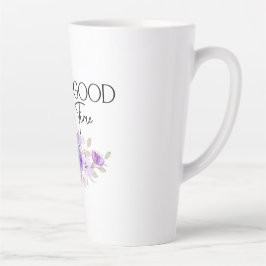 Gott ist die ganze Zeit Christliche Blume zu zitie Milchtasse