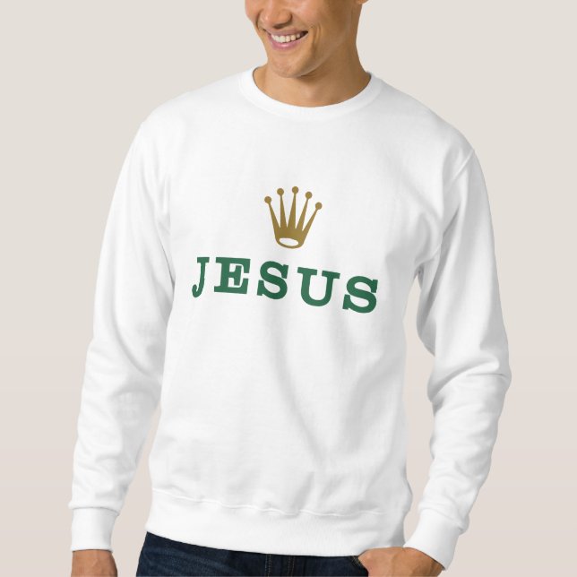 Gott ist die ganze Zeit gut. Sweatshirt (Vorderseite)