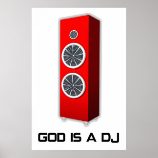 Gott ist ein DJ Poster