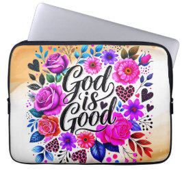 Gott ist eine gute Zitat-Elektronik-Zugangspackung Laptopschutzhülle
