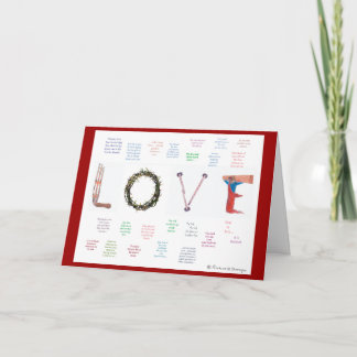 Gott ist ... feiertagskarte