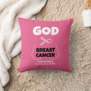 GOTT IST GRÖSSER ALS Christlicher T - Shirt MIT BR Kissen