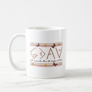 Gott ist größer als Höhen und Tiefen Kaffeetasse
