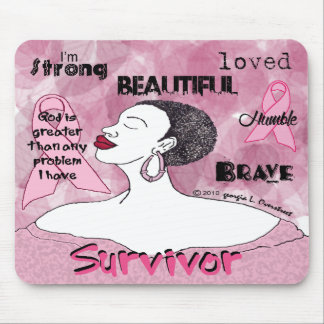 Gott ist größer als jedes mögliches Problem, das Mousepad