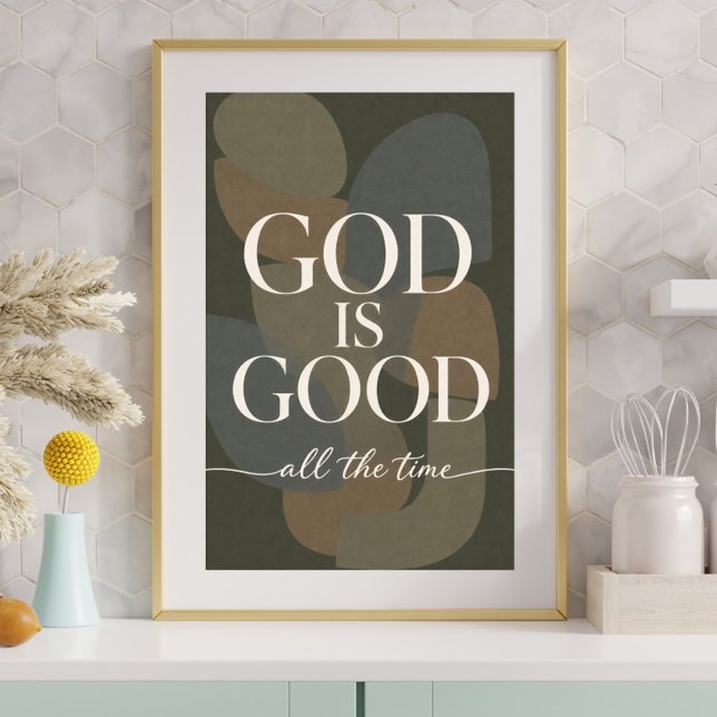 GOTT IST GUT | Christlich Poster (Von Creator hochgeladen)