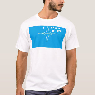 GOTT ist gut, da JESUS im Fleisch mit Herzen kam T-Shirt