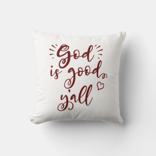 Gott ist gut, Leute Kissen