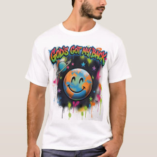Gott ist hinter mir T-Shirt