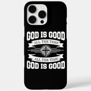 Gott ist immer gut - Christlich iPhone 16 Pro Max Hülle