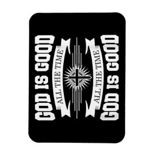 Gott ist immer gut - Christlich Magnet