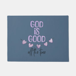 Gott ist immer gut fußmatte