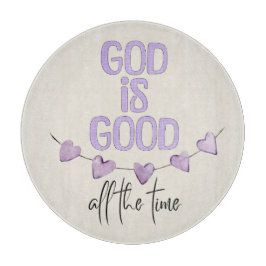 Gott ist immer gut schneidebrett