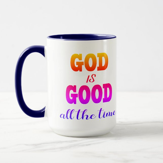 Gott ist immer gut tasse (Links)