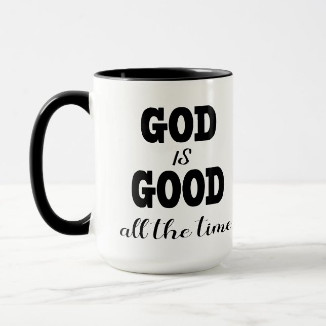 Gott ist immer gut tasse (Links)