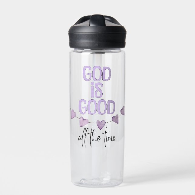 Gott ist immer gut trinkflasche (Vorderseite)