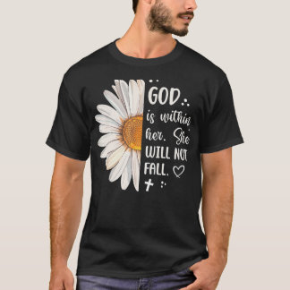 Gott ist in ihr Psalm 465 Bibelvers Christlich  T-Shirt