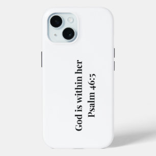 Gott Ist In Ihrem Handyhülle Bibelvers Christlich Case-Mate iPhone Hülle