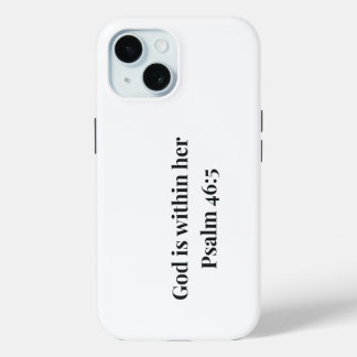 Gott Ist In Ihrem Handyhülle Bibelvers Christlich Case-Mate iPhone Hülle