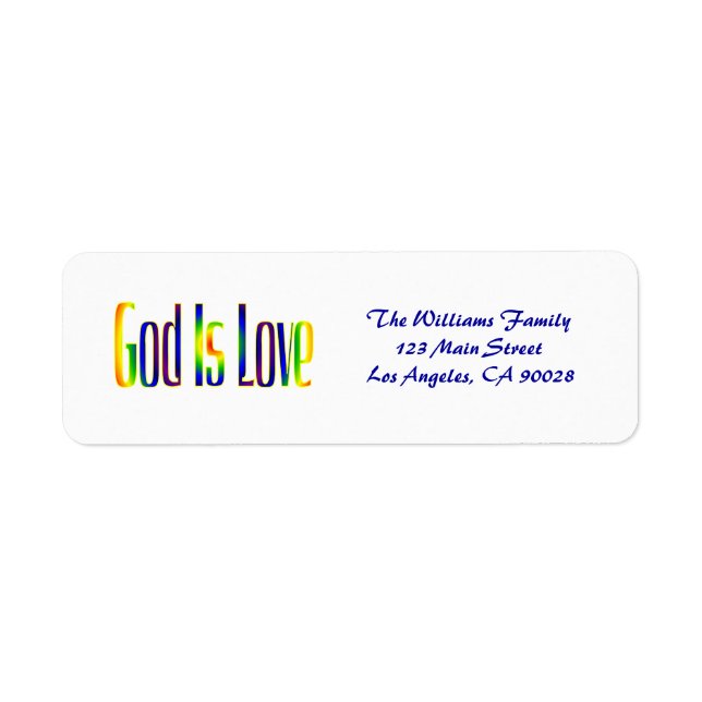Gott ist Liebe (Vorne)