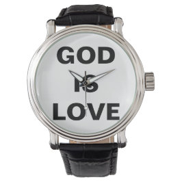 Gott ist Liebe Armbanduhr