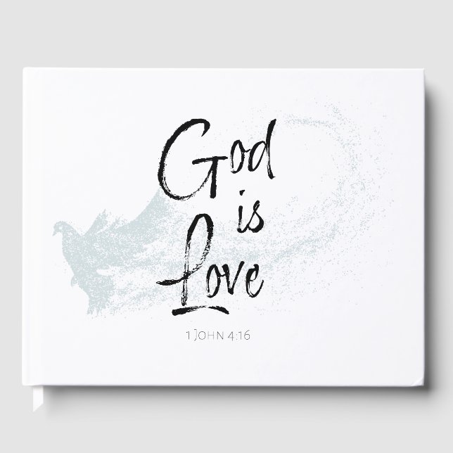 Gott ist Liebe Gästebuch (Vorderseite)