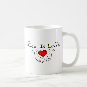 Gott ist Liebe Kaffeetasse