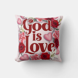 Gott ist Liebe Kissen