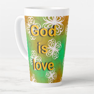 Gott ist Liebe Milchtasse