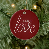 Gott ist Liebe Moderne Christlich