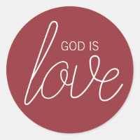 Gott ist Liebe Moderne Christlich