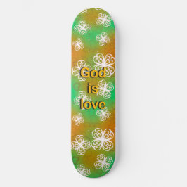 Gott ist Liebe Skateboard