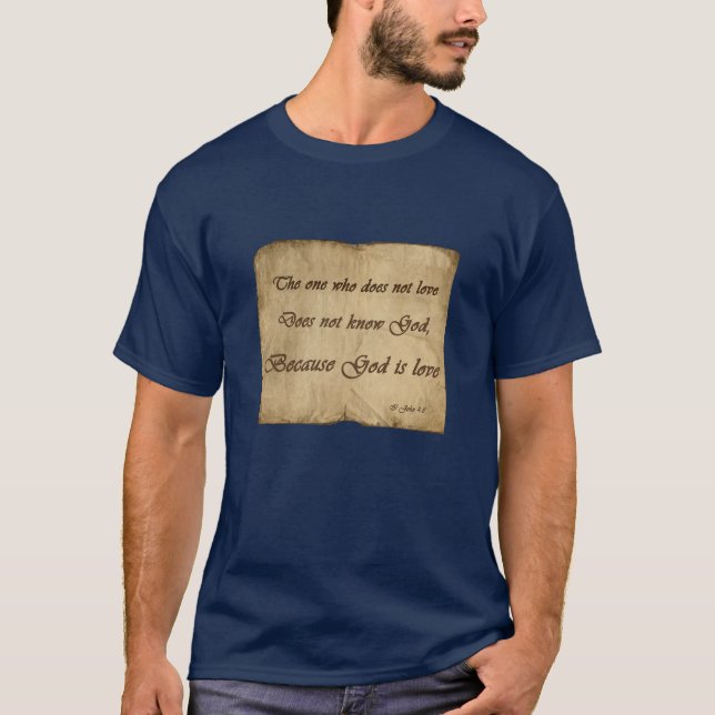 Gott ist Liebe T-Shirt (Vorderseite)