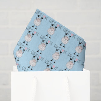 "Gott ist LIEBE" Tissue-Papier Seidenpapier